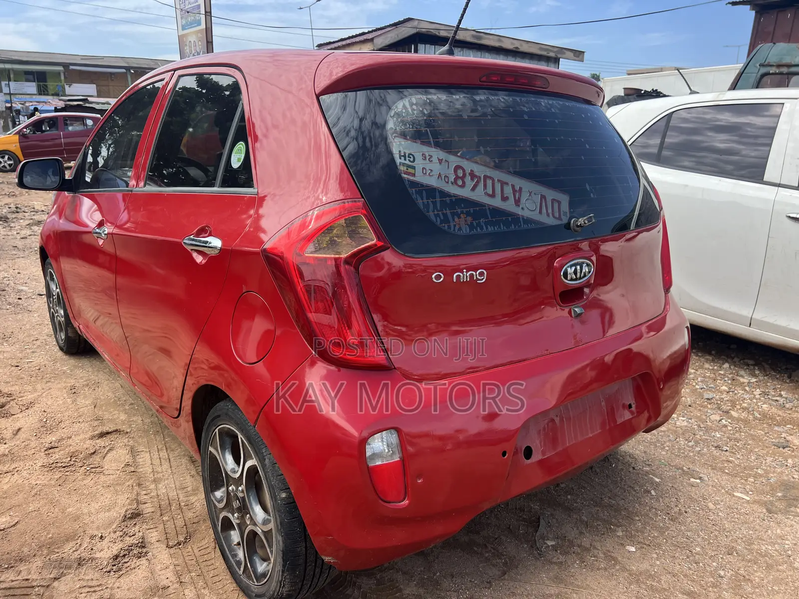 Kia Morning 2012 Red