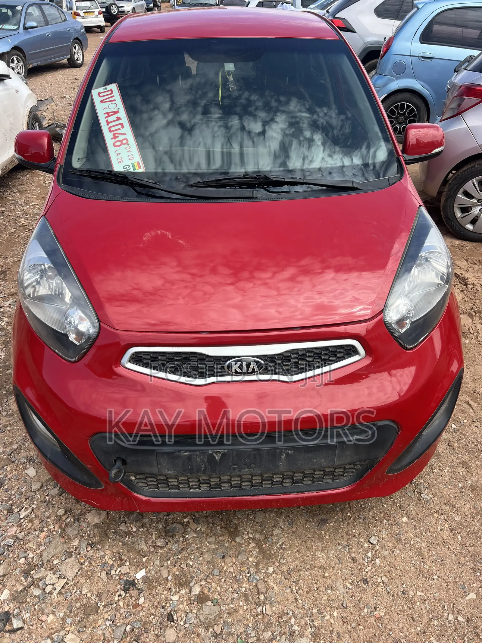 Kia Morning 2012 Red