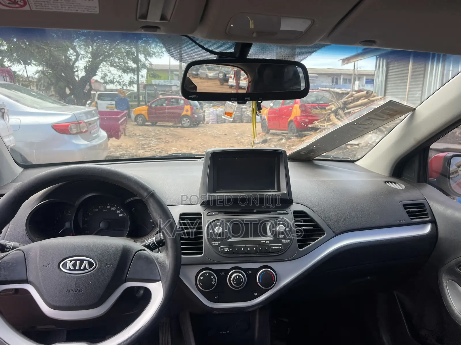 Kia Morning 2012 Red