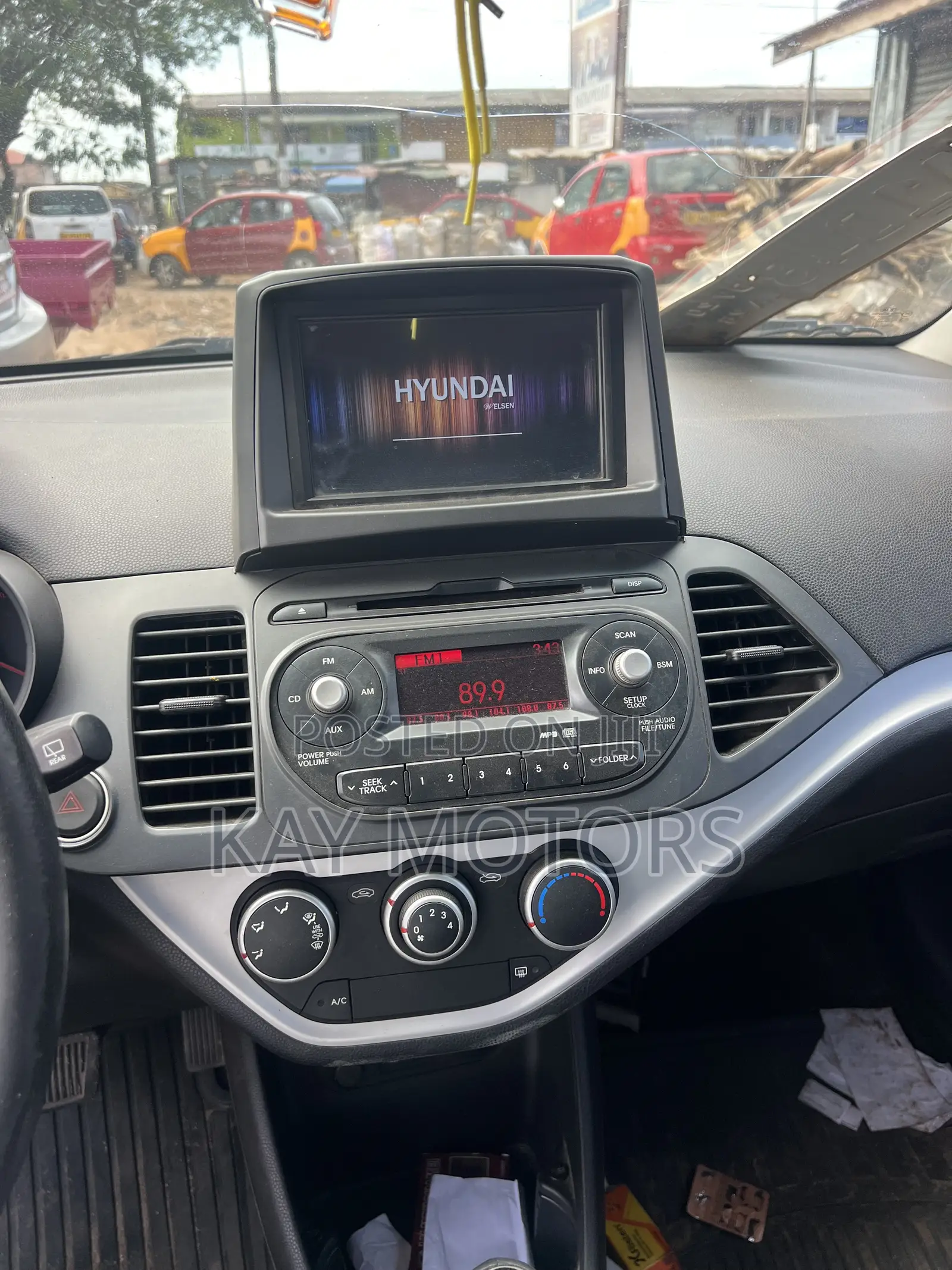 Kia Morning 2012 Red