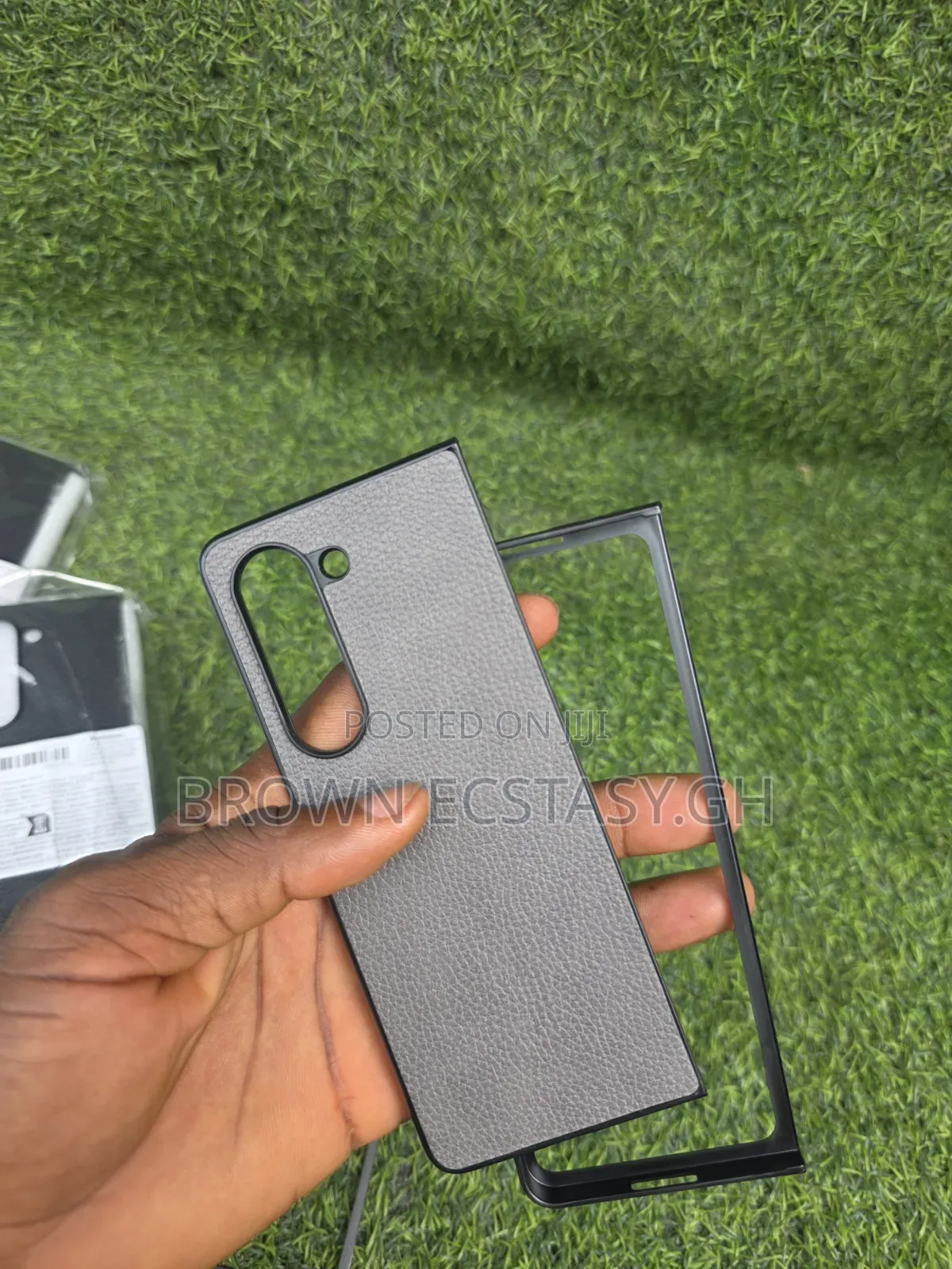 Galaxy Zfold 4/5/6 Retro Leather Case