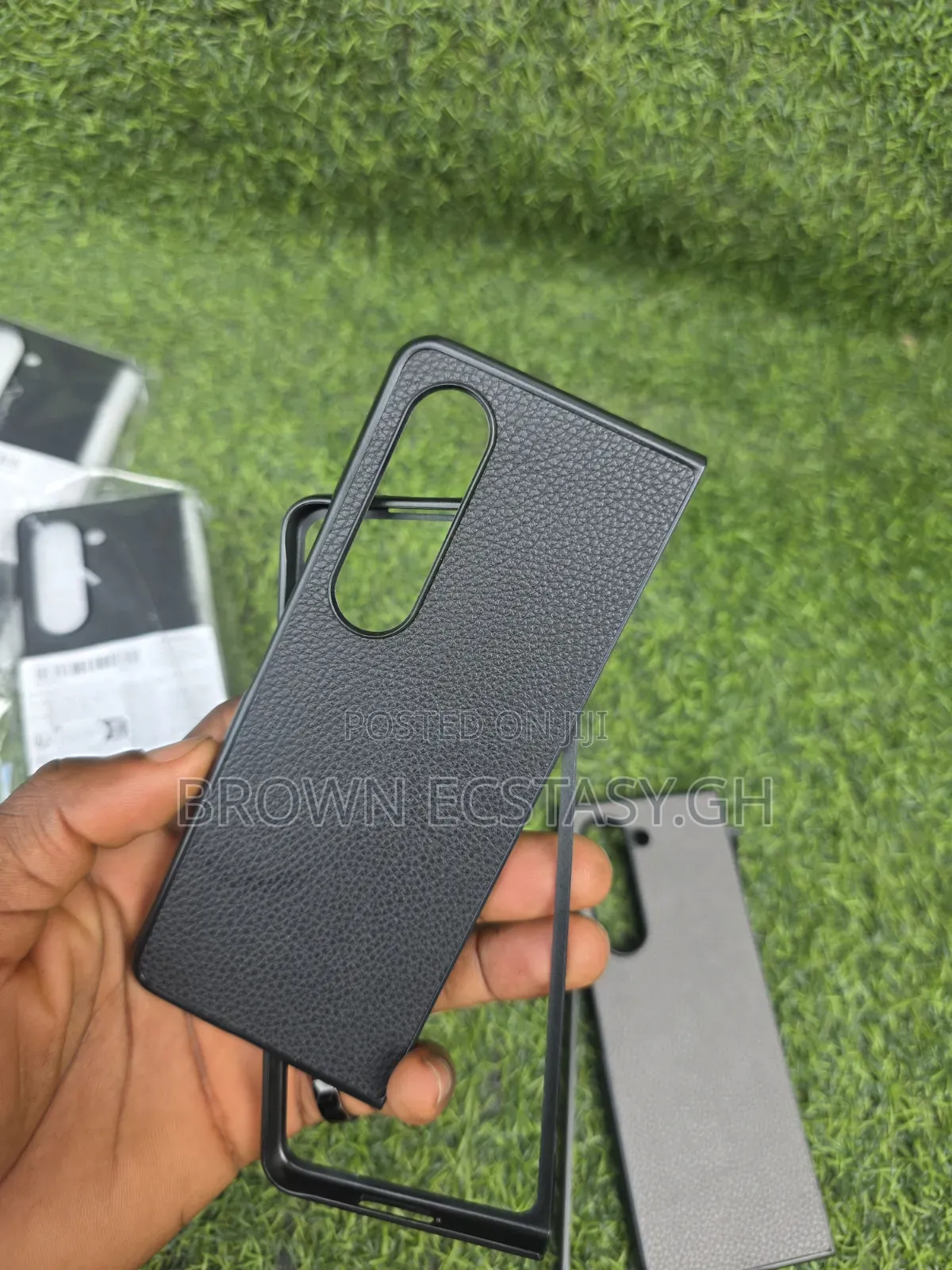 Galaxy Zfold 4/5/6 Retro Leather Case