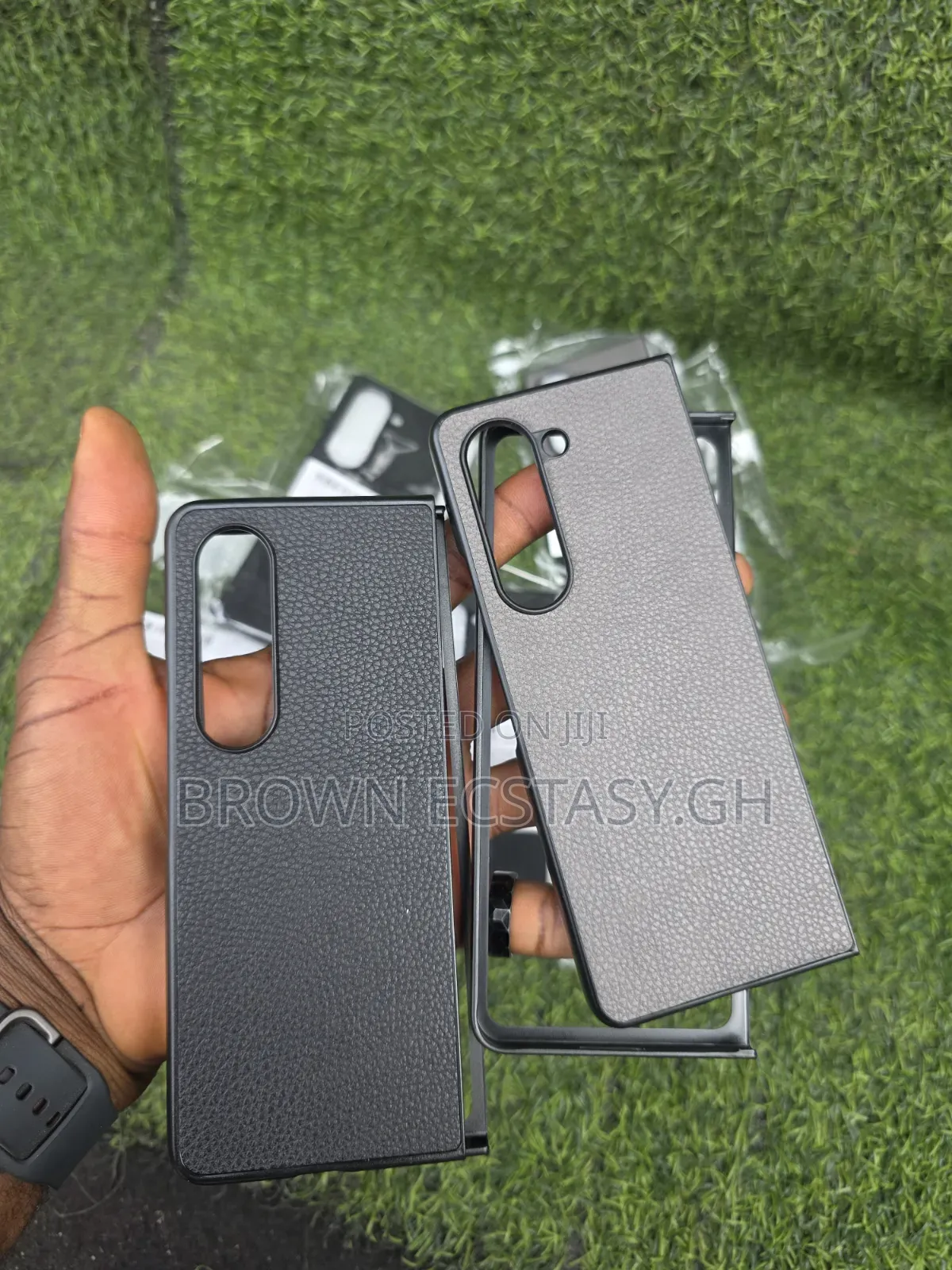 Galaxy Zfold 4/5/6 Retro Leather Case