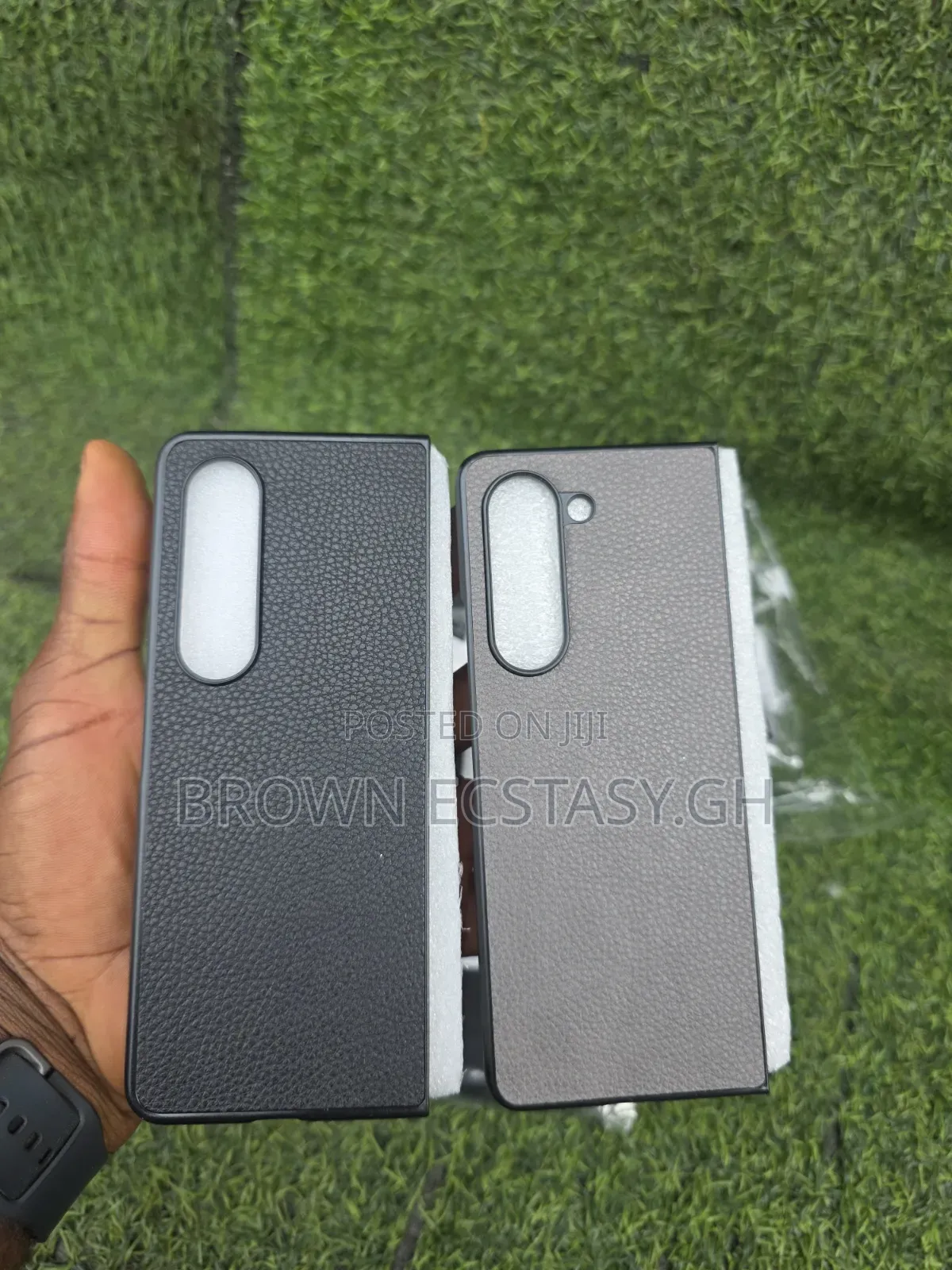 Galaxy Zfold 4/5/6 Retro Leather Case