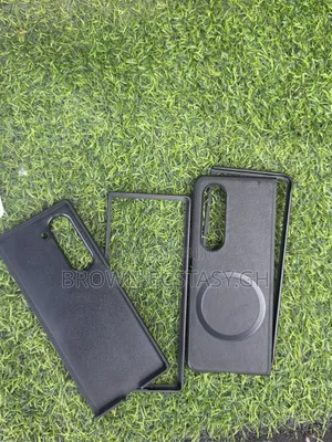 Samsung Galaxy Z Fold 4/5/6/7 Leather Case With Magsafe Ring