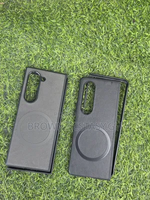 Samsung Galaxy Z Fold 4/5/6/7 Leather Case With Magsafe Ring