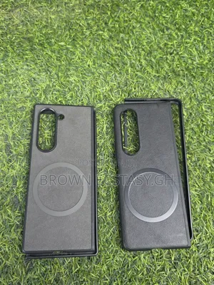 Samsung Galaxy Z Fold 4/5/6/7 Leather Case With Magsafe Ring