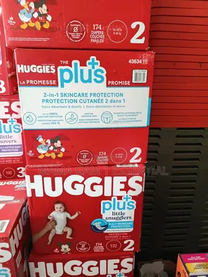 Huggies Plus Size 2 and 3