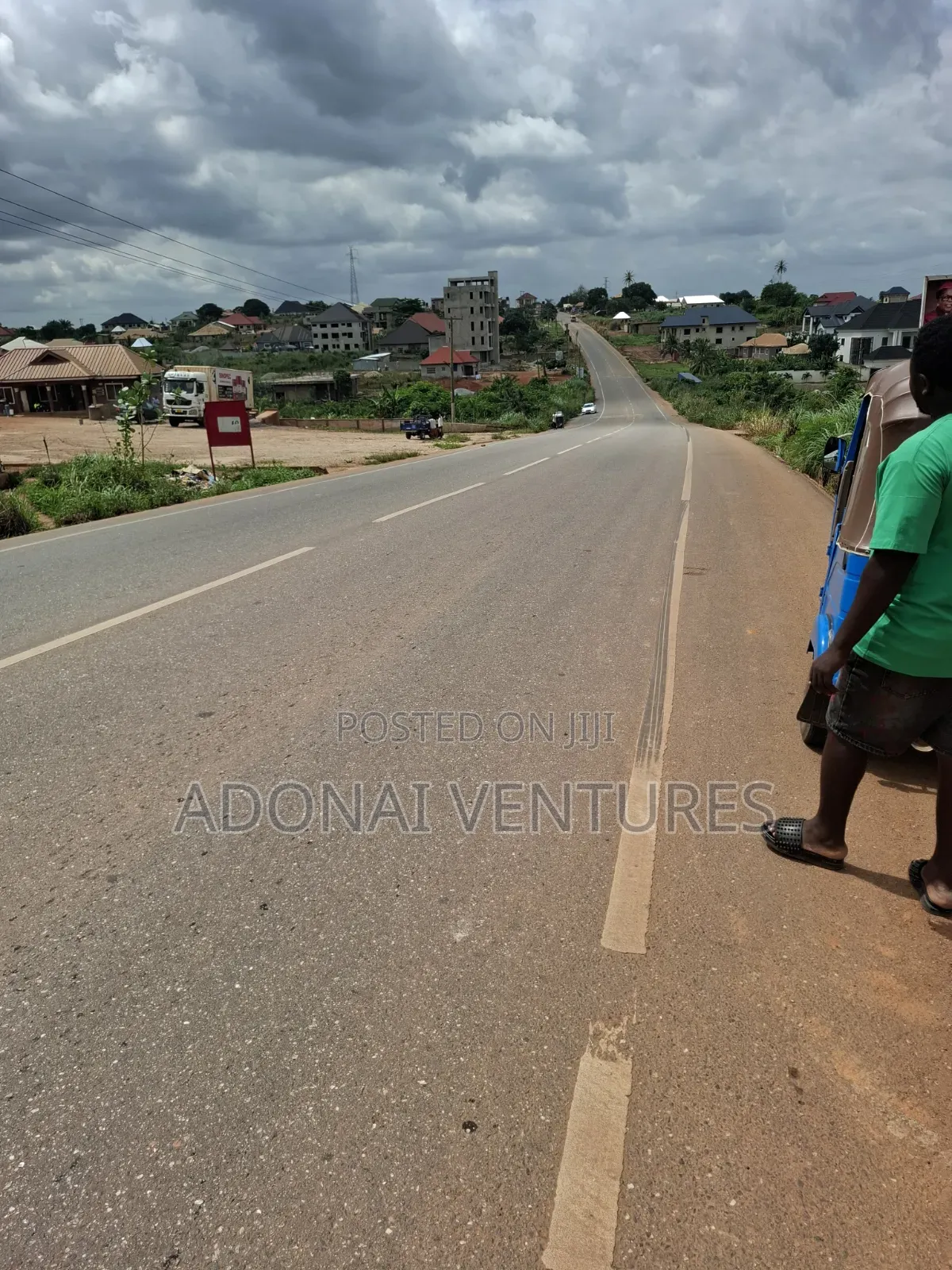Main Road One Plot of Land for Sale in Sokoban to Afrancho