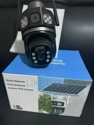  Solar 4g Double Lens 12mp CCTV Security Camera