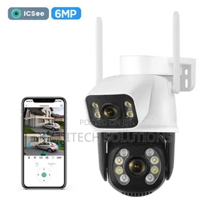  Smart Wifi Double Lens Security Camera, CCTV
