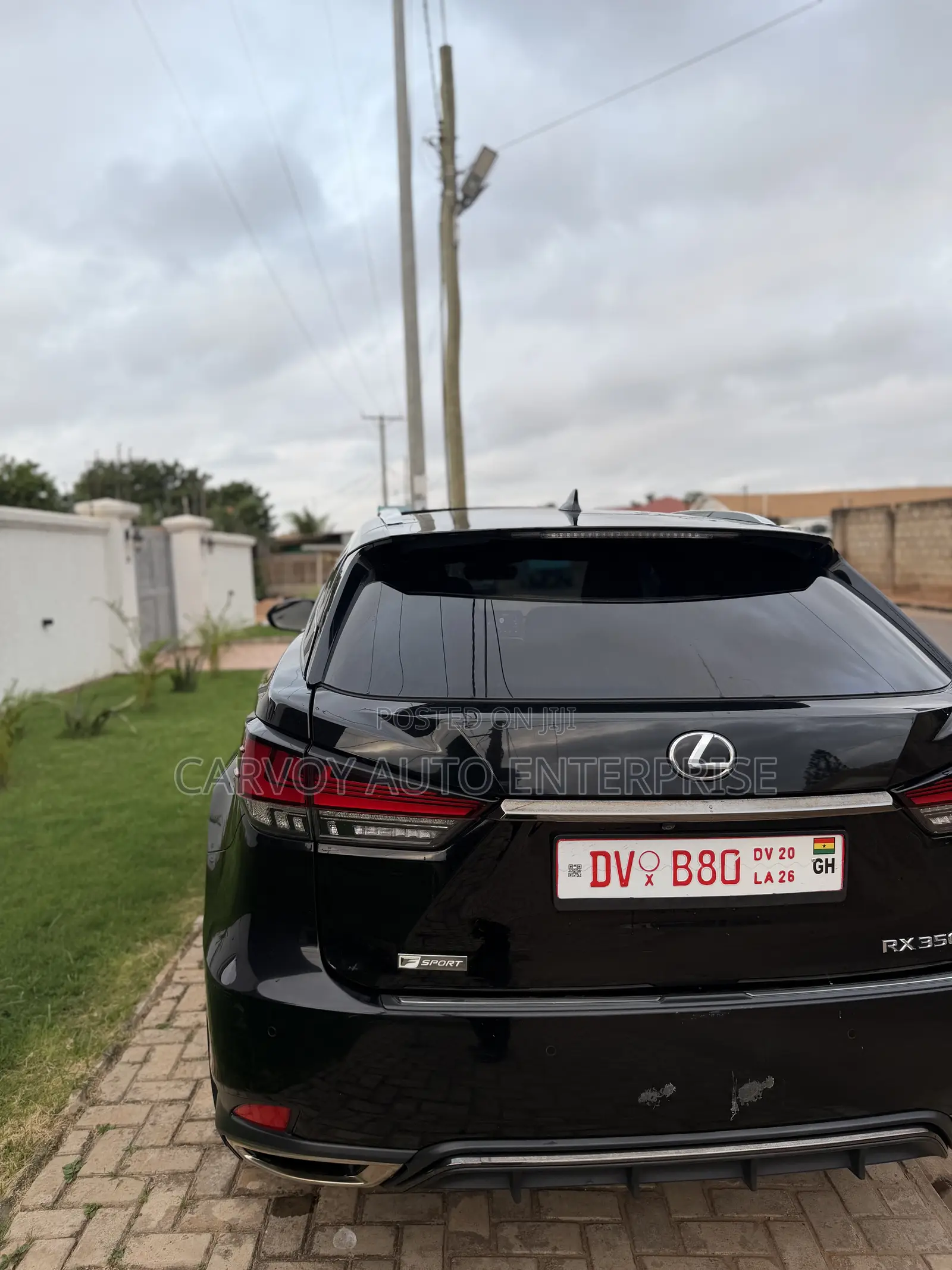 Lexus RX 350 F SPORT Appearance AWD 2022 Black