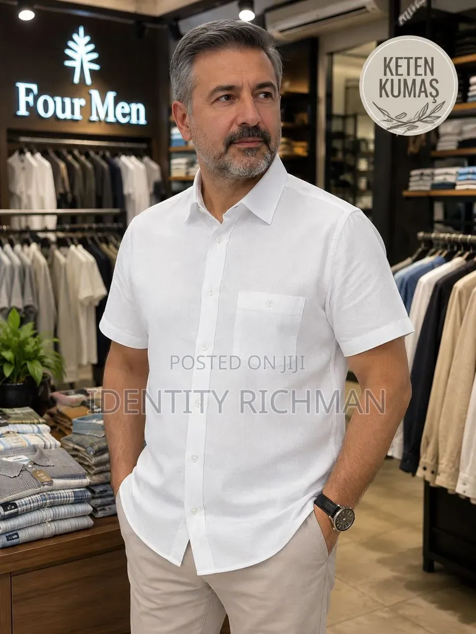 Cotton Short Sleeve Shirt