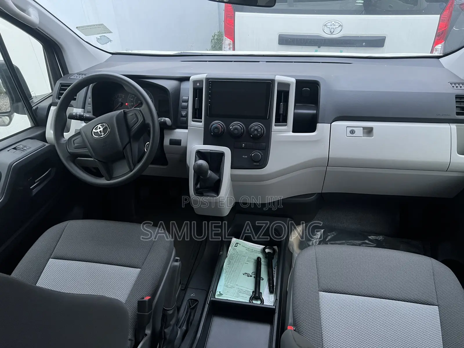New Toyota HiAce 2025 White