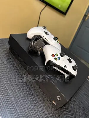 Xbox One X With One Controller and 14 Games Installed