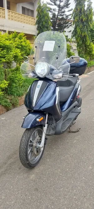 Piaggio Scooter 2014 Blue
