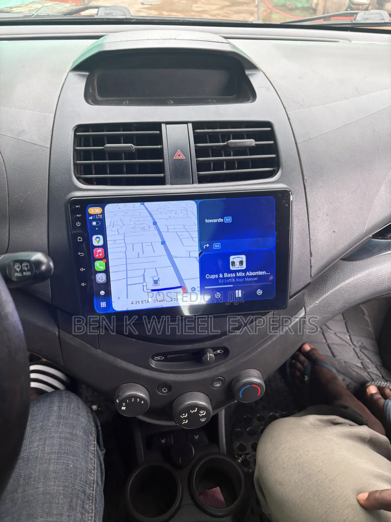 Chevrolet Spark Android Carplay Screen Complete