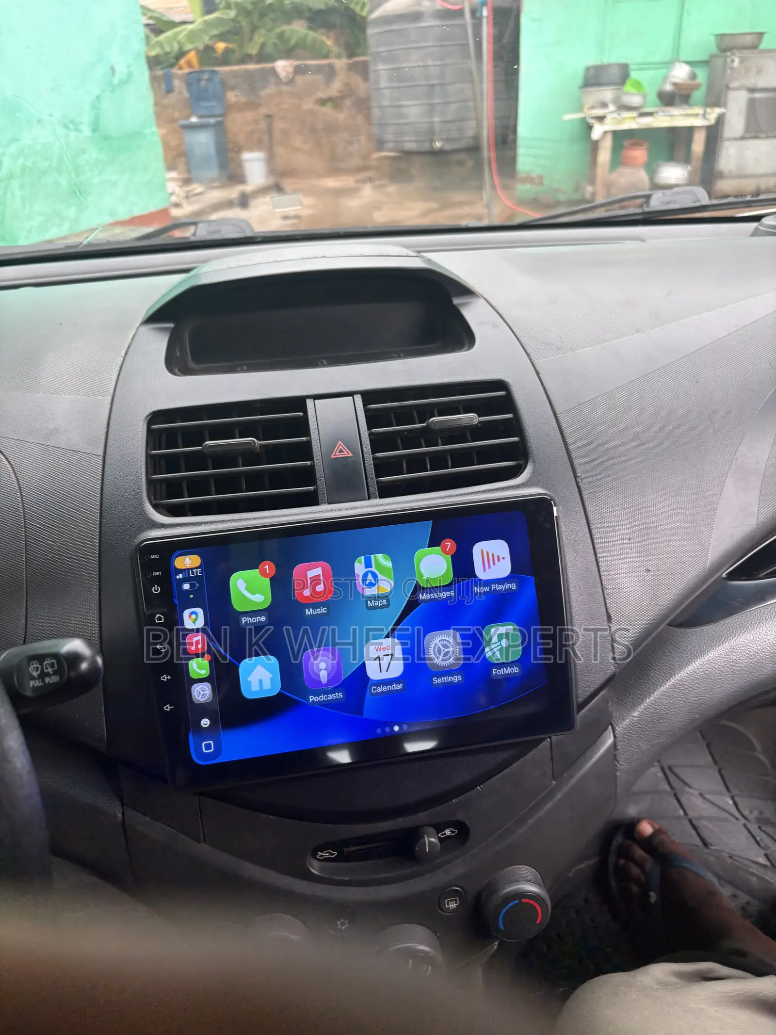 Chevrolet Spark Android Carplay Screen Complete