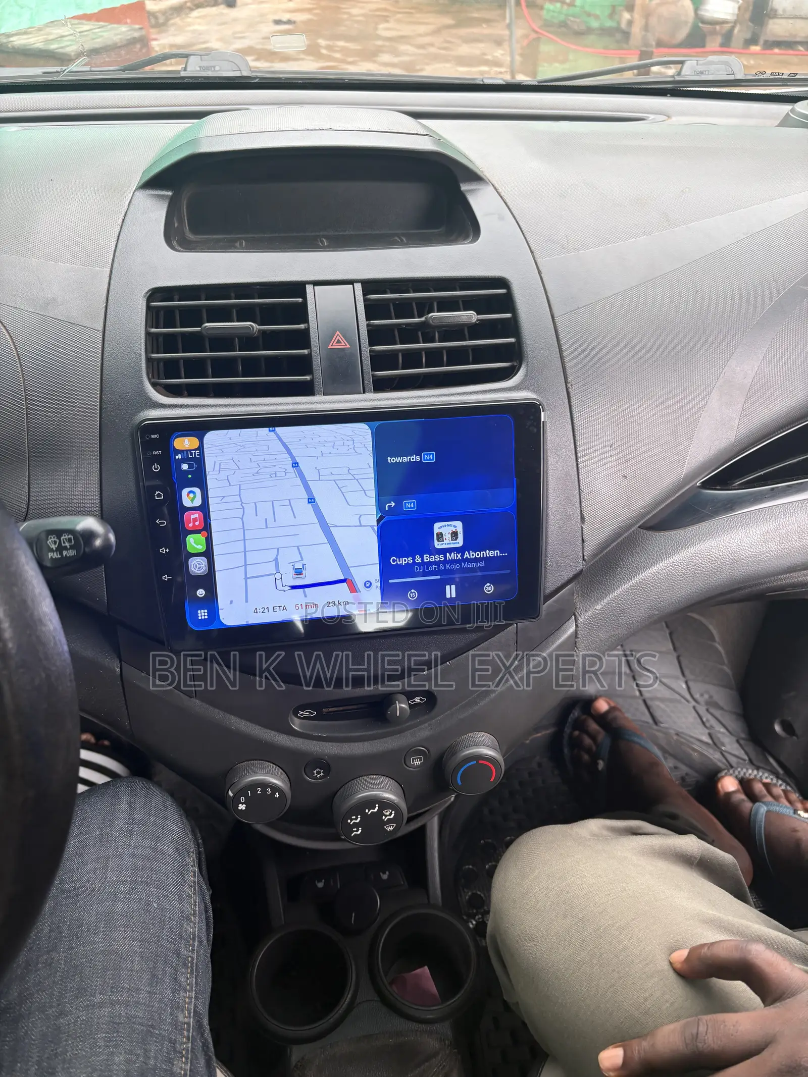 Chevrolet Spark Android Carplay Screen Complete