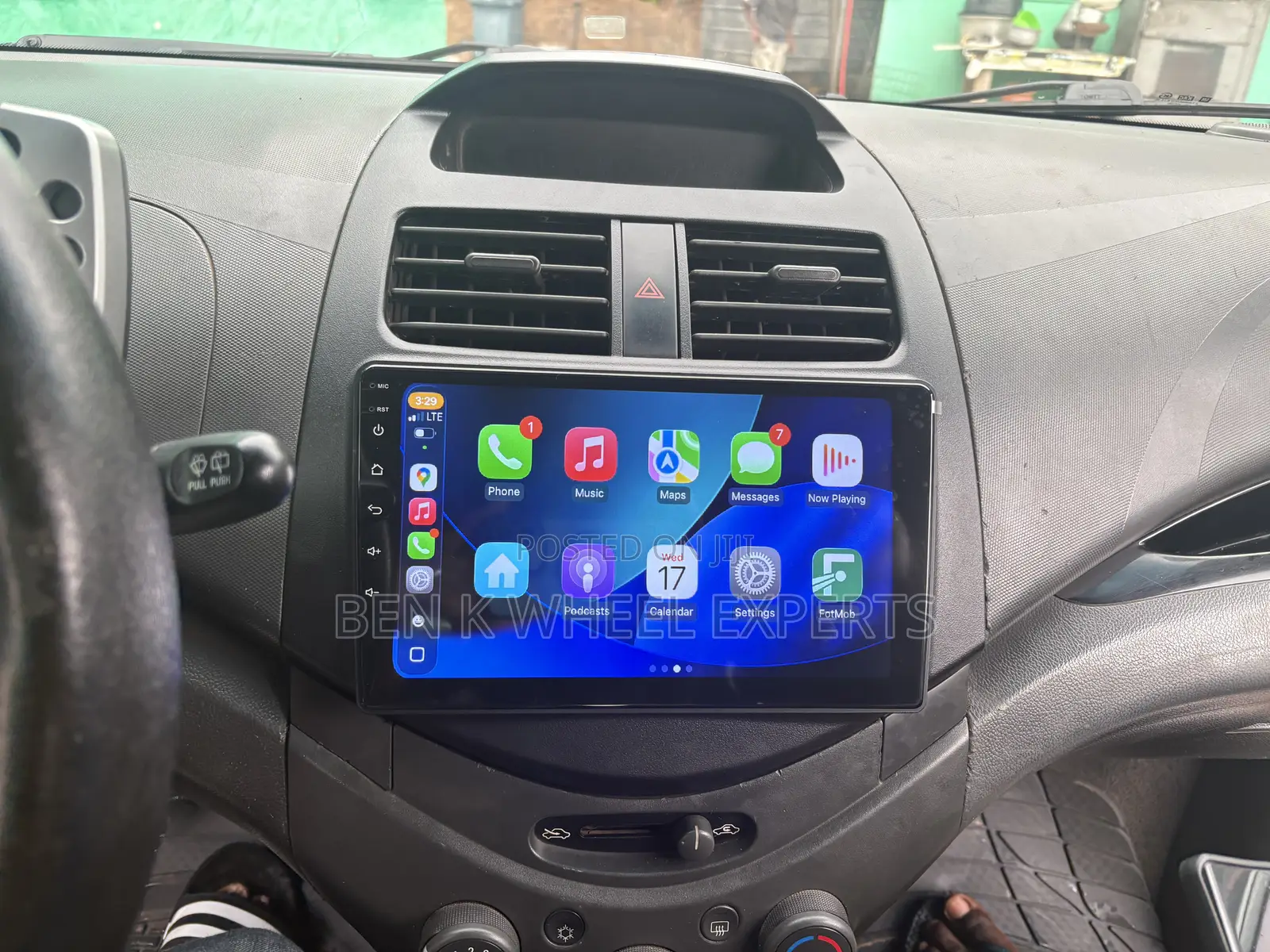 Chevrolet Spark Android Carplay Screen Complete
