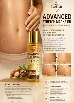 Smooth Diamond Advanced Stretch Marks Oil ( Stretch Marks Eliminator)