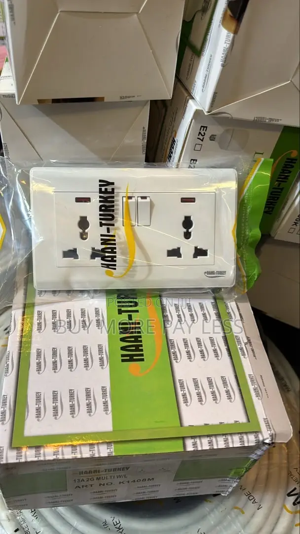 13amp Double Socket With Usb Haani Turkey