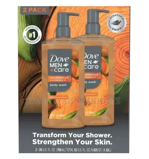 Dove Men Care Sandalwood Body Wash - 2pack -