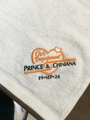 Embroidery Face Towel