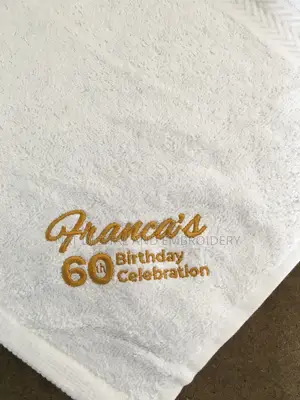 Embroidery Face Towel