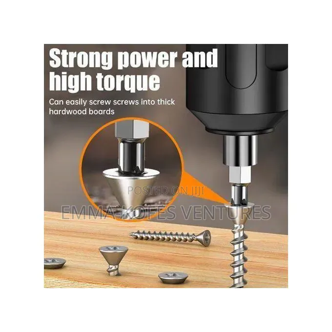 15 in 1 Electric Power Cordless Screwdriver 4.2v Rechargeable