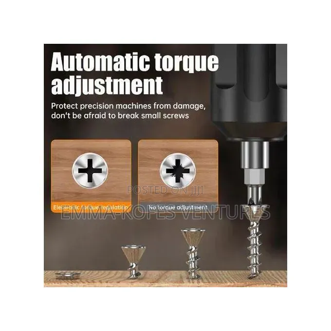 15 in 1 Electric Power Cordless Screwdriver 4.2v Rechargeable