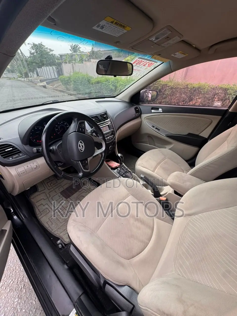Hyundai Accent GLS 4dr Sedan (1.6L 4cyl 6M) 2015 Black