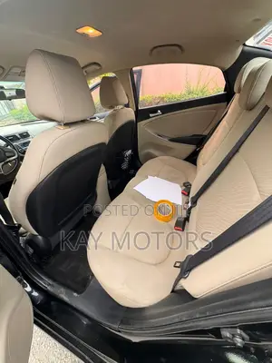 Hyundai Accent GLS 4dr Sedan (1.6L 4cyl 6M) 2015 Black