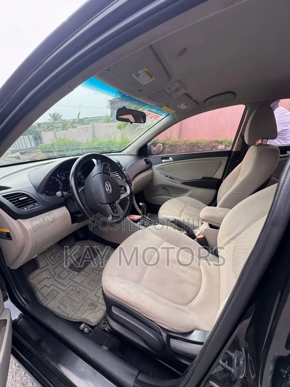 Hyundai Accent GLS 4dr Sedan (1.6L 4cyl 6M) 2015 Black