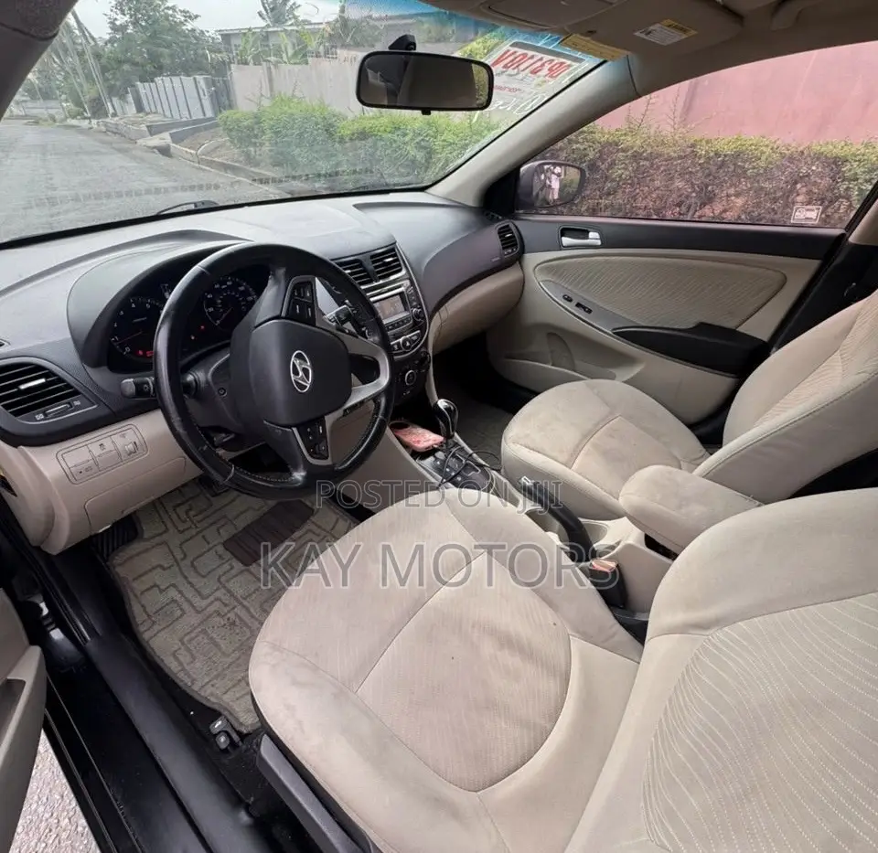 Hyundai Accent GLS 4dr Sedan (1.6L 4cyl 6M) 2015 Black