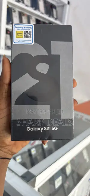 New Samsung Galaxy S21 5G 256 GB Black