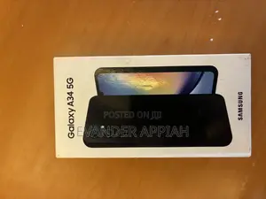 New Samsung Galaxy A34 5G 128 GB Black