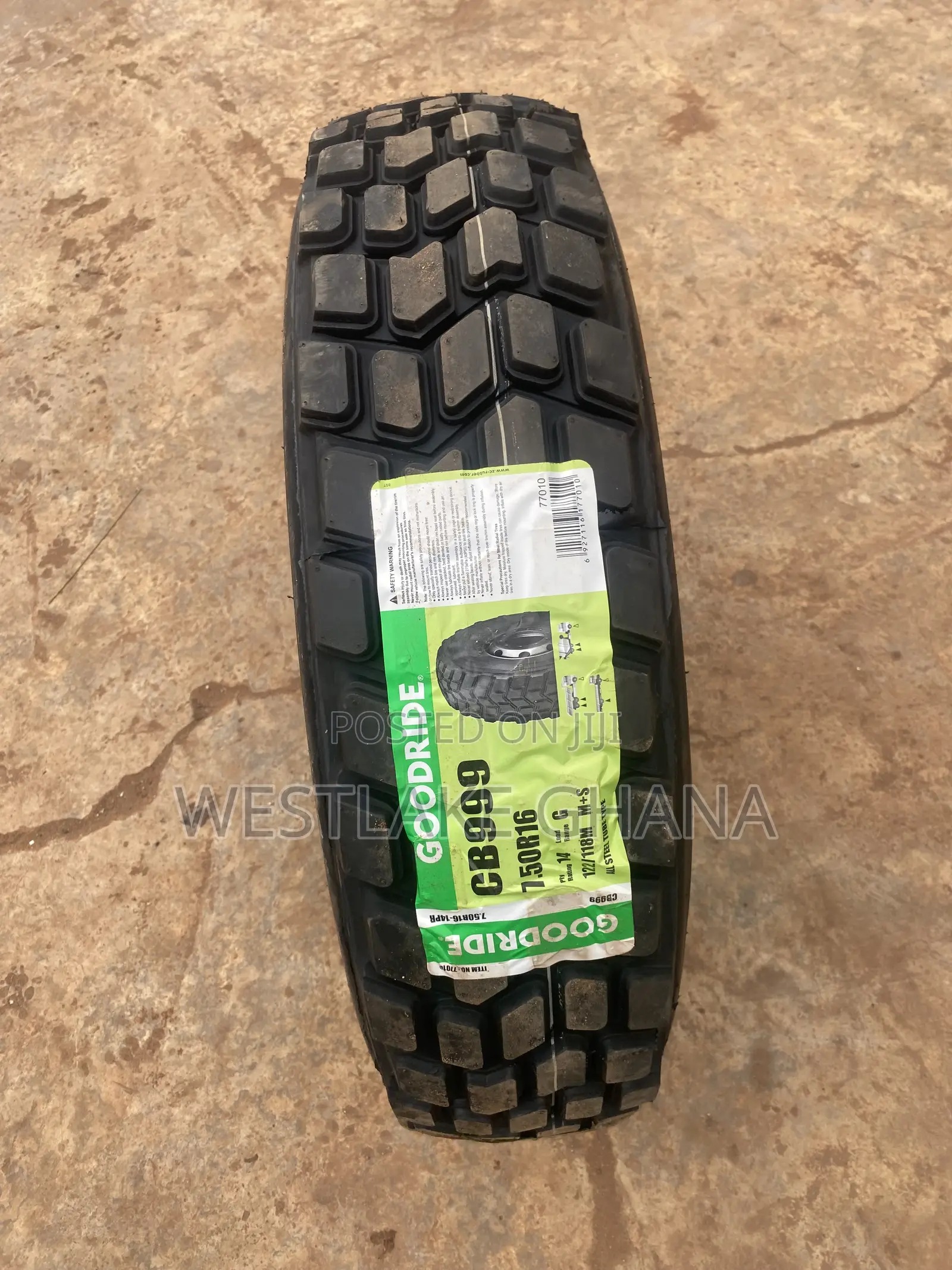 Goodride Tyre With Size 7.50r16