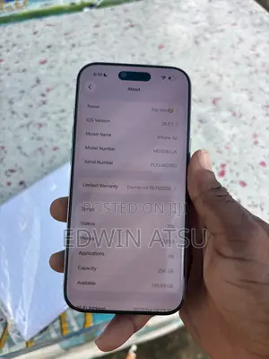 Apple iPhone Air 256 GB White
