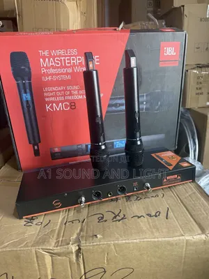 JBL Kmc8 Dual Wireless Handheld Microphone Set