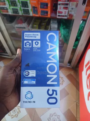 New Tecno Camon 50 256 GB Gray