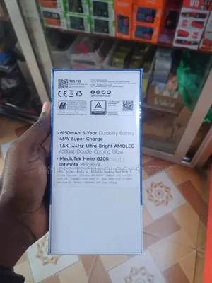 New Tecno Camon 50 256 GB Gray