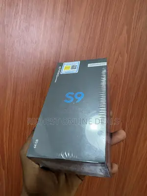 New Samsung Galaxy S9 64 GB Black