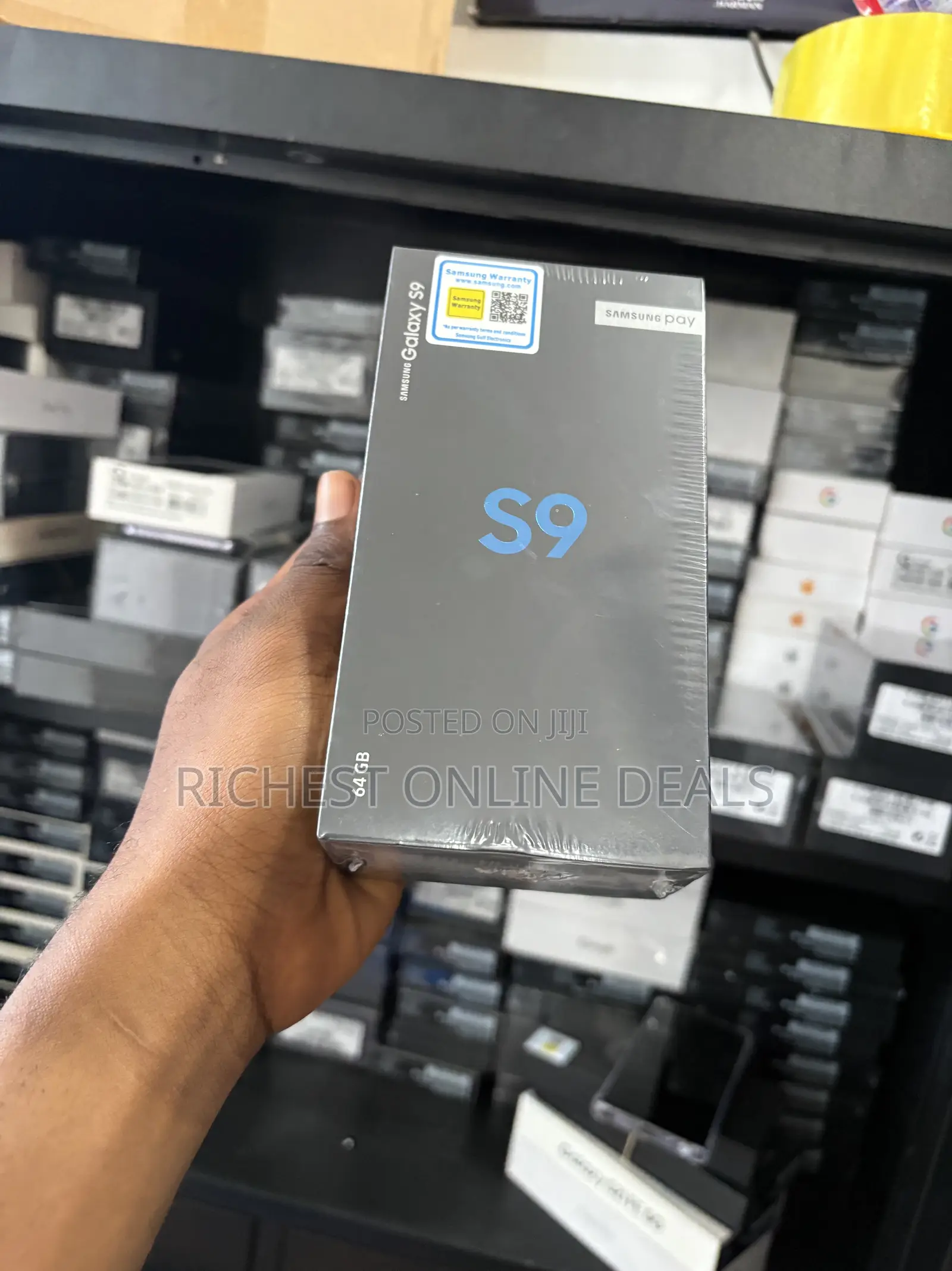 New Samsung Galaxy S9 64 GB Black