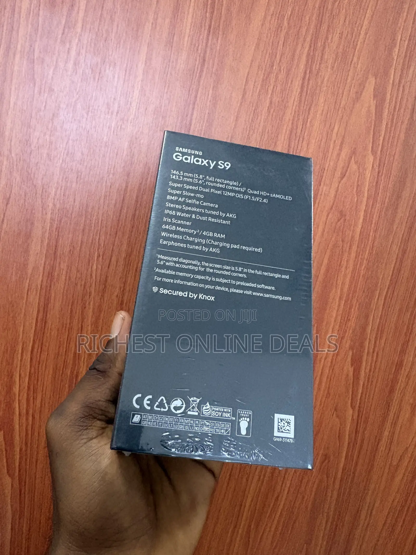New Samsung Galaxy S9 64 GB Black