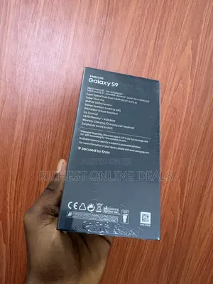 New Samsung Galaxy S9 64 GB Black