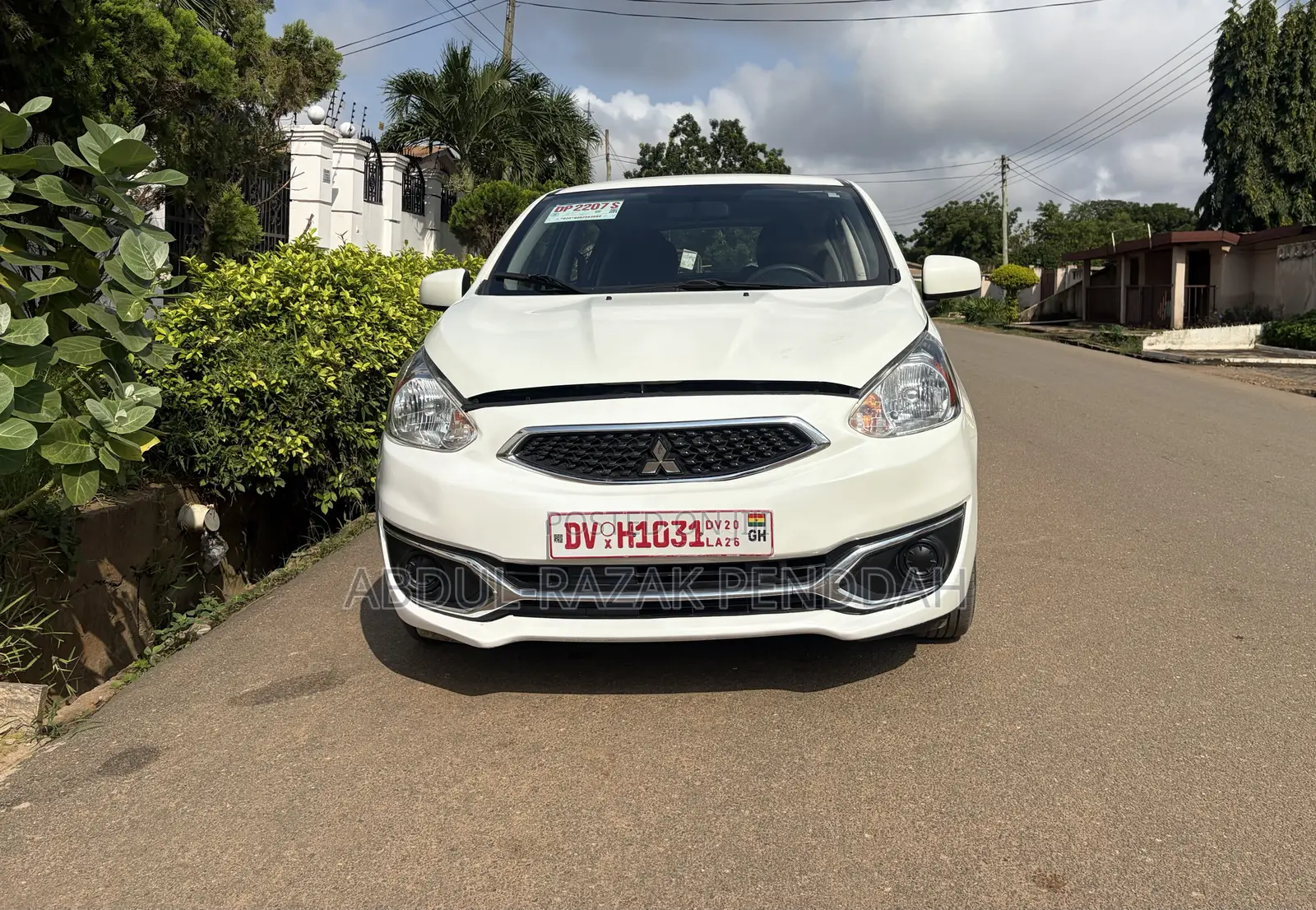 Mitsubishi Mirage SE 2018 White