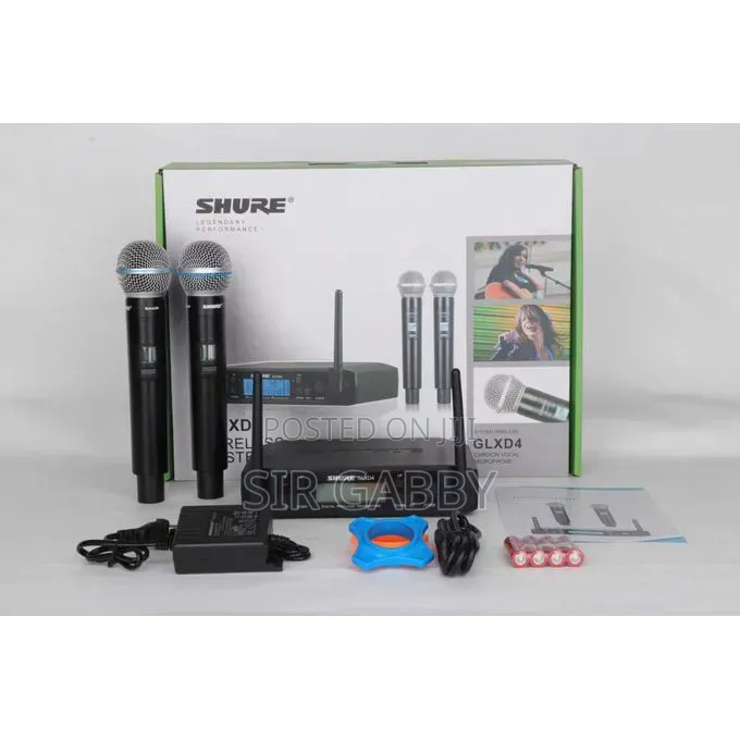 Shure Glad 4 Dual Cordless Microphone