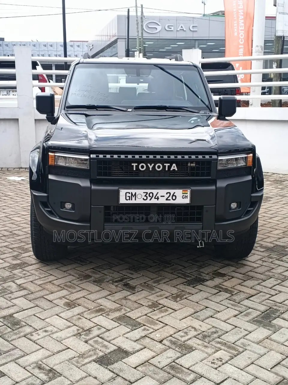Toyota New Model Prado for Rent