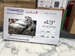 Get Premium Nasco 43 Inch Digital Satellite Television(Black)